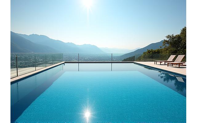 Infinity Pool mit Panoramablick